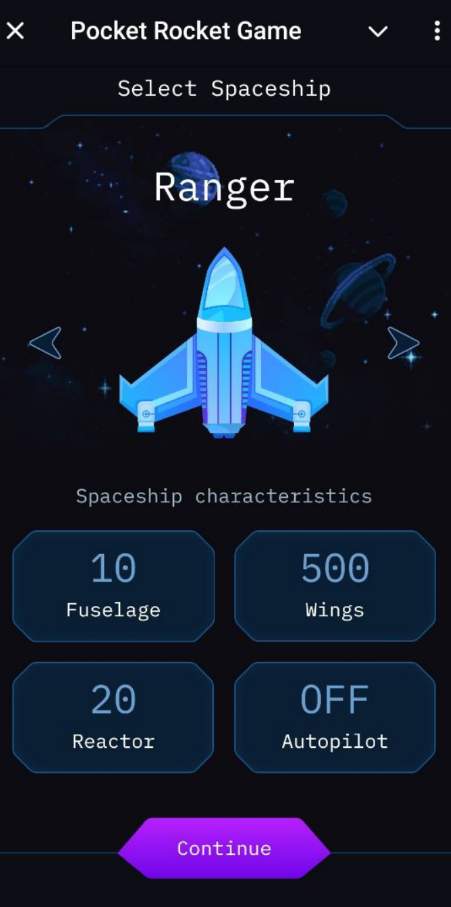 Pocket Rocket Spaceship