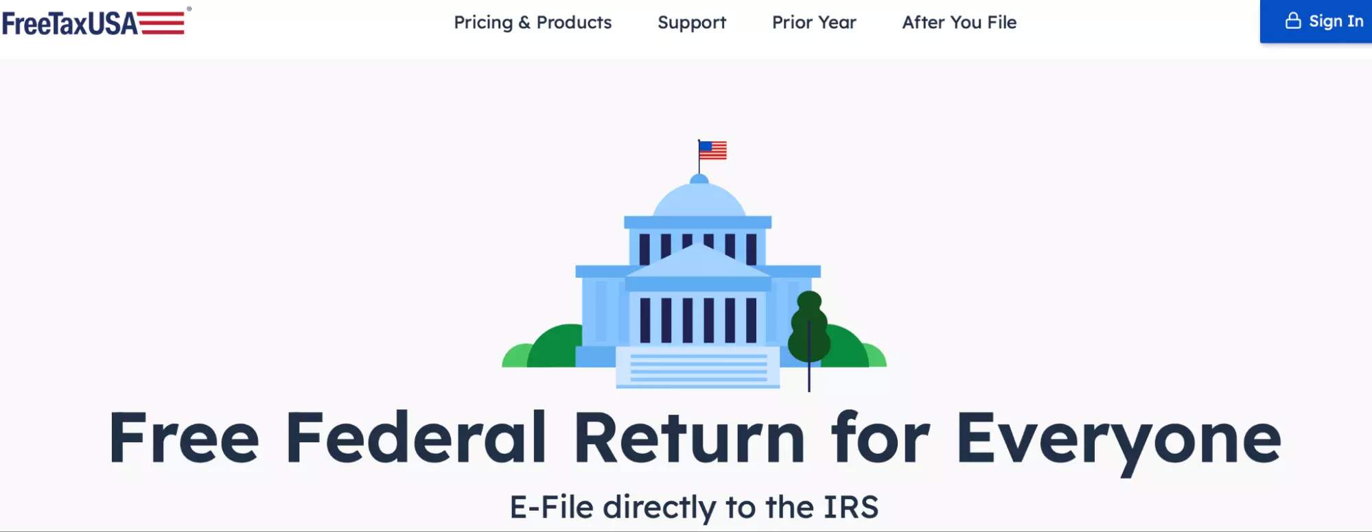 FreeTaxUSA site