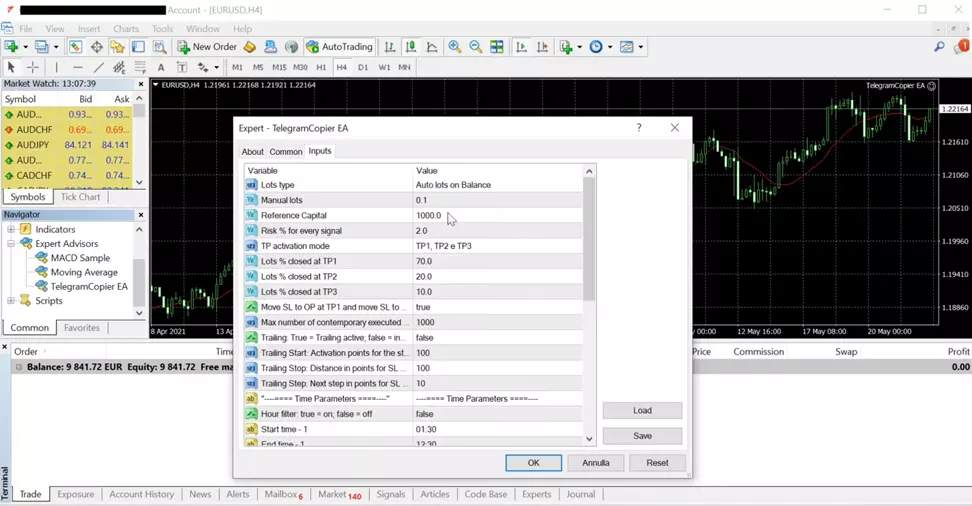 Getting started with Telegram Copier