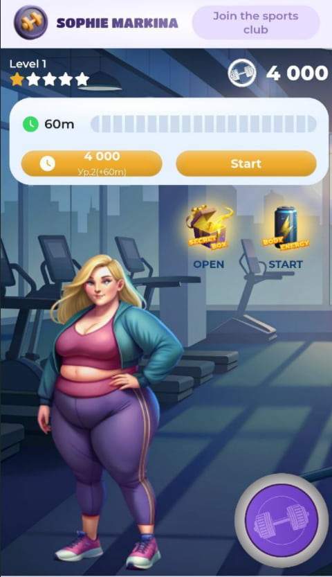 BodyPump game screenshot