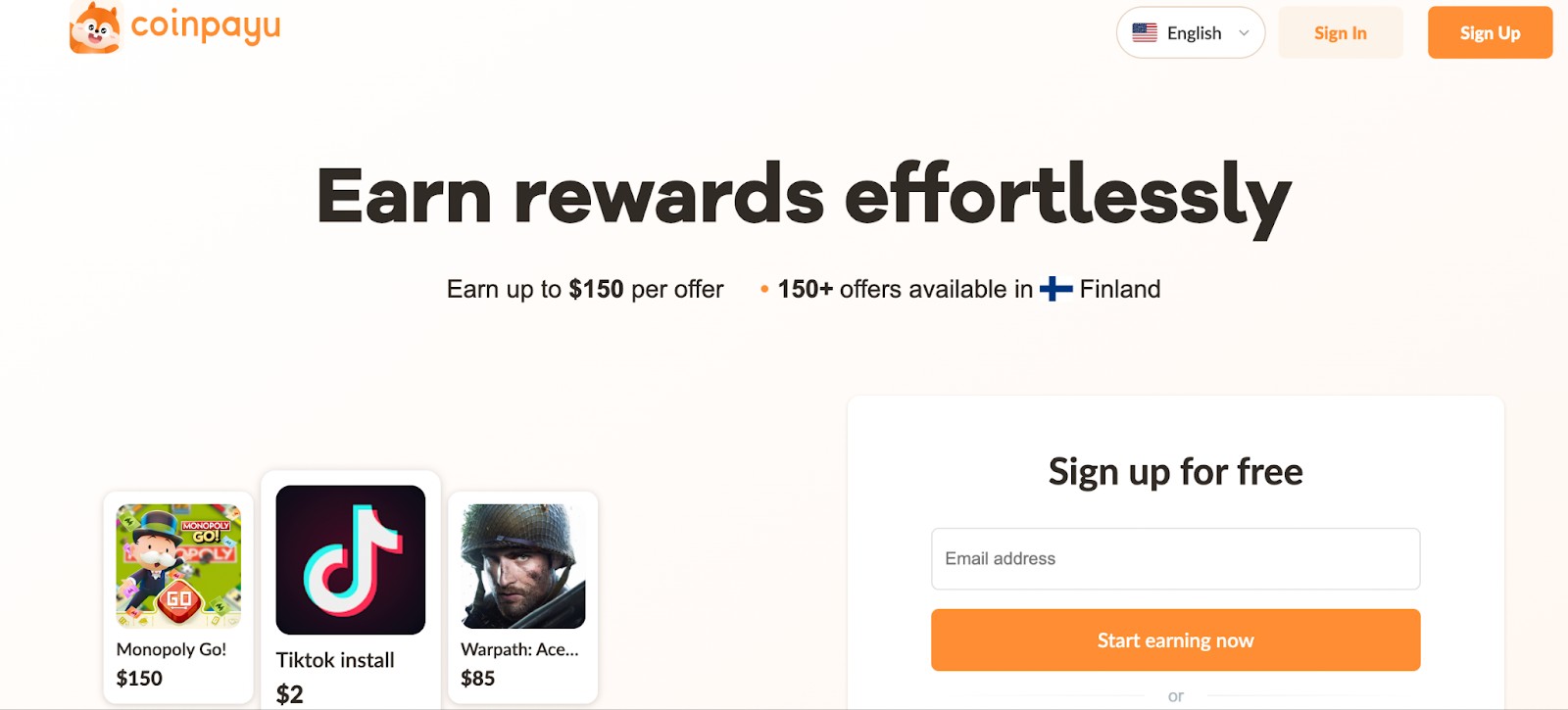 CoinPayU faucet