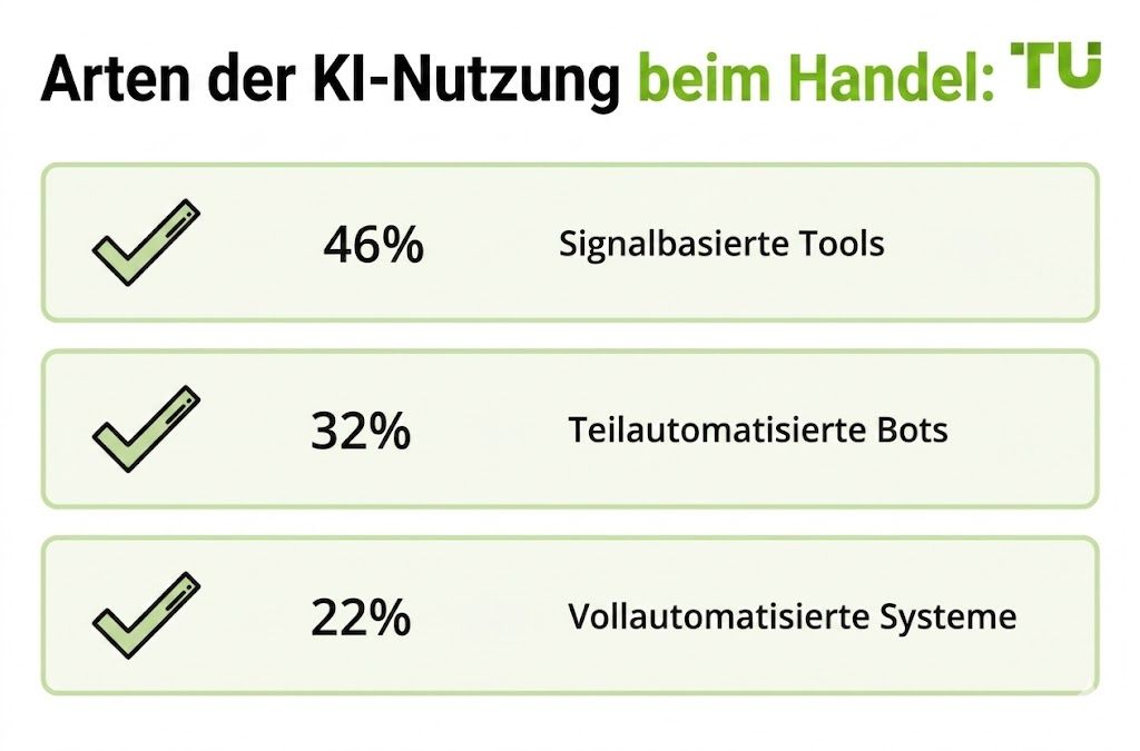 Types of AI usage in trading