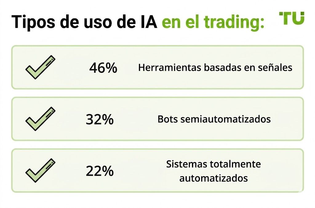 Types of AI usage in trading
