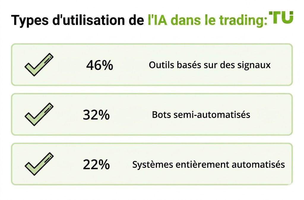 Types of AI usage in trading