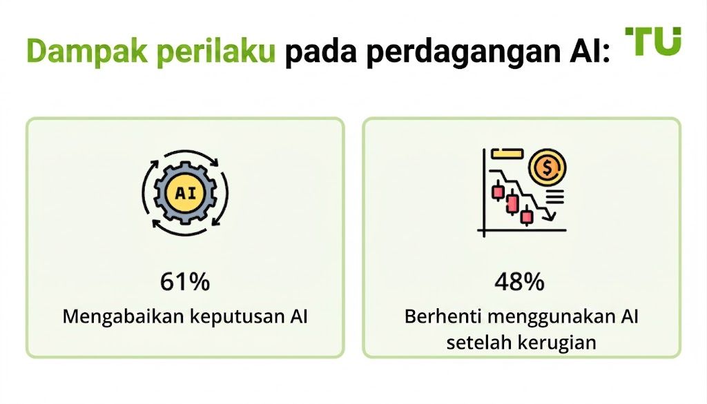 Behavioral impact on AI trading