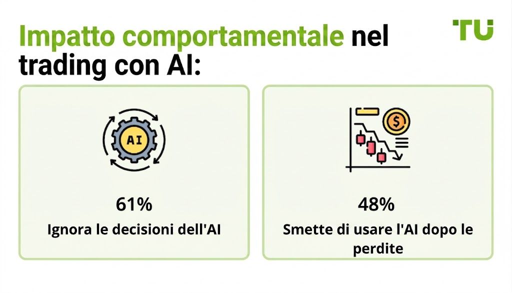 Behavioral impact on AI trading