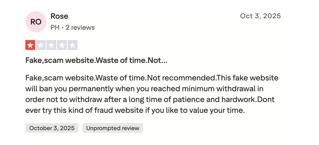 Пример негативного отзыва про Fire Faucet
