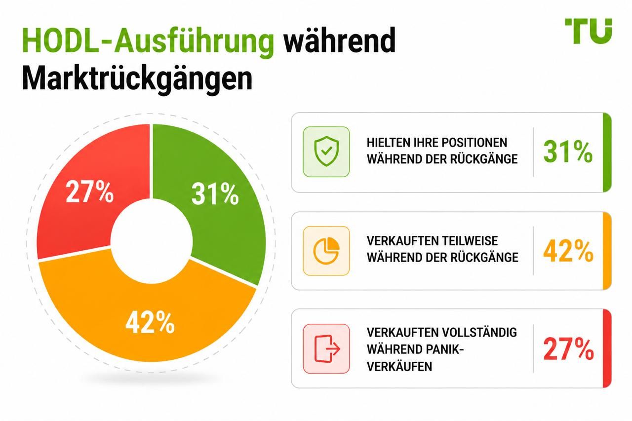 HODL-Ausführung während Marktrückgängen