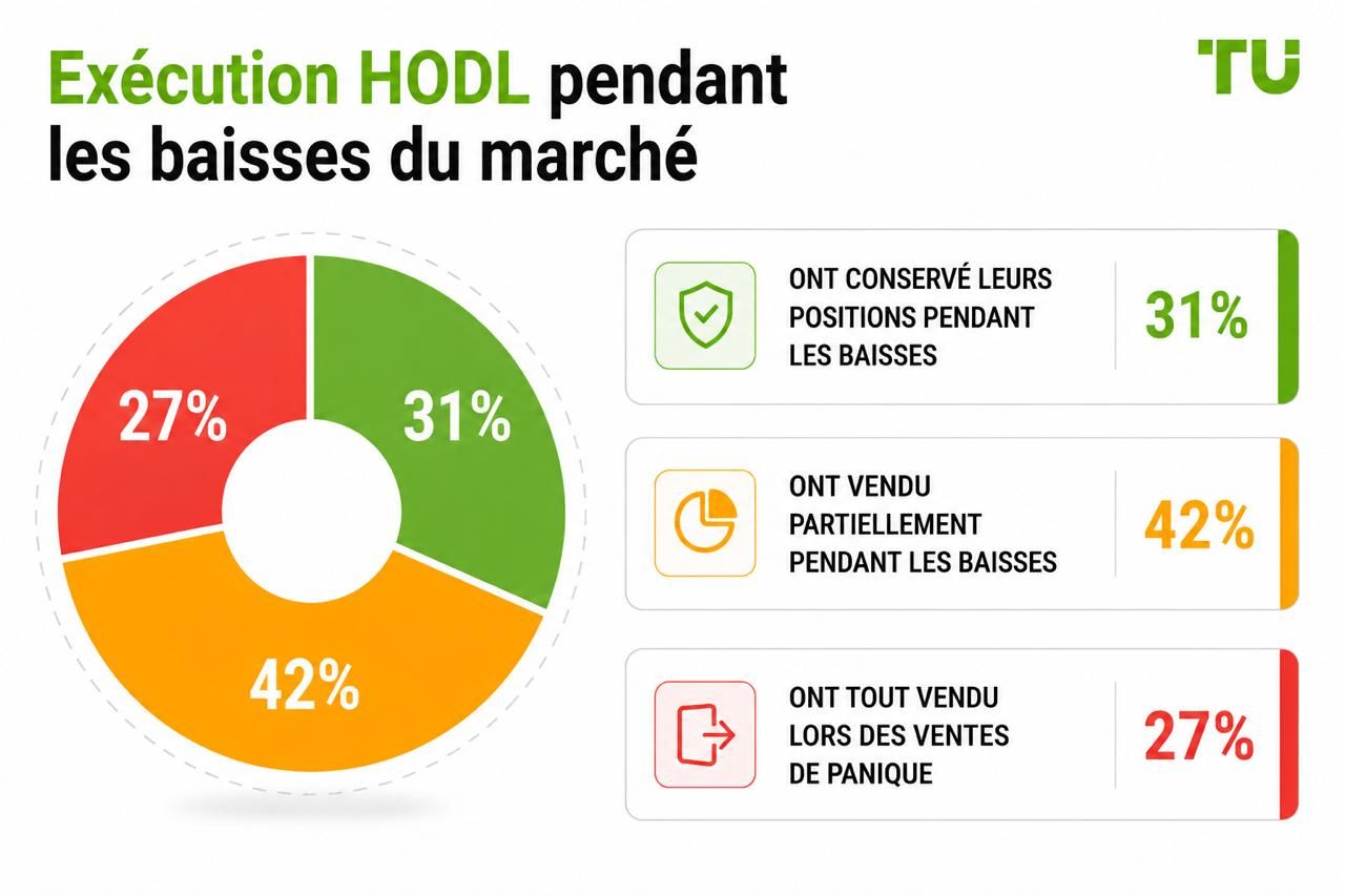 Exécution de HODL lors des baisses de marché