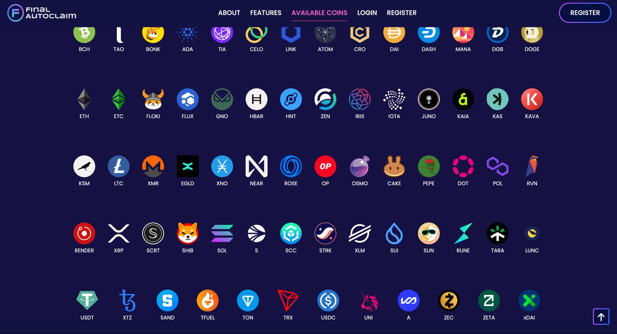 DutchyCorp available coins