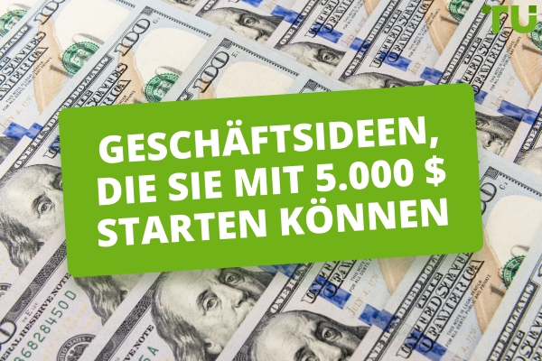 Geschäftsideen, die Sie mit 5.000 $ starten können: Die besten Optionen 2026
