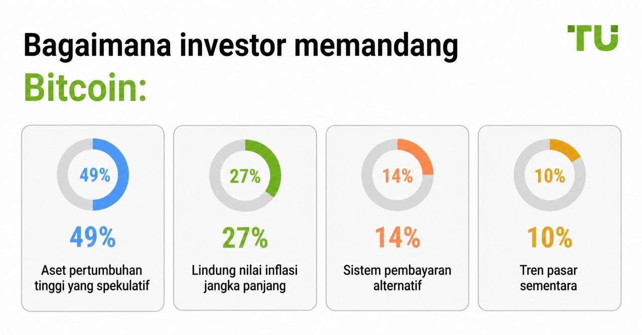 Bagaimana investor memandang Bitcoin