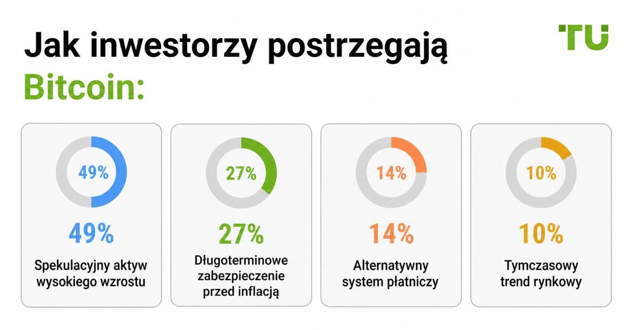 Jak inwestorzy postrzegają Bitcoina