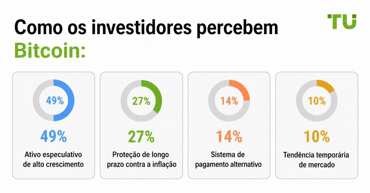 Como os investidores percebem o Bitcoin
