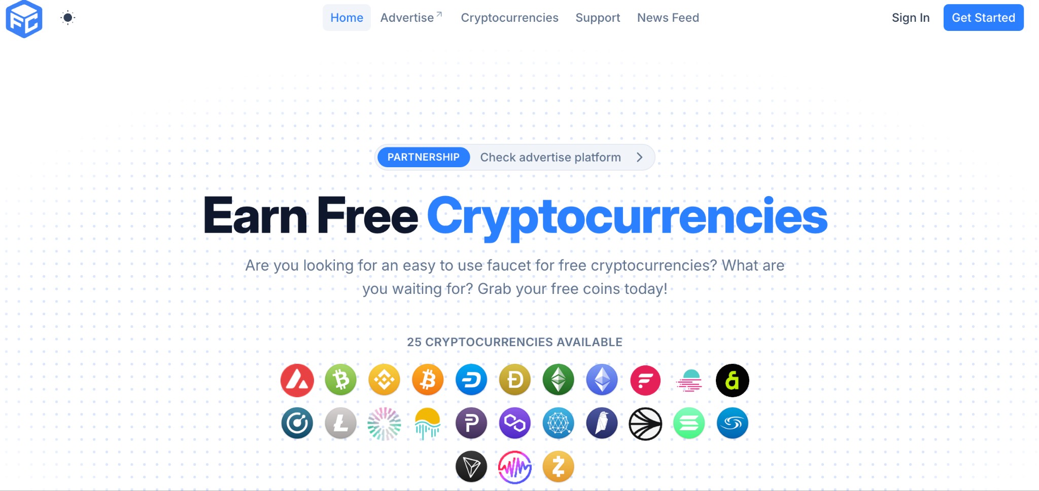 Faucet Crypto