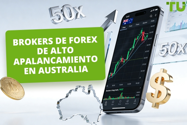Brokers de Forex con alto apalancamiento en Australia para 2026