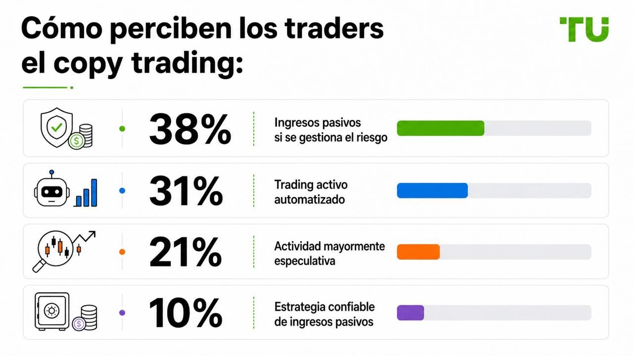 Cómo perciben los traders el copy trading