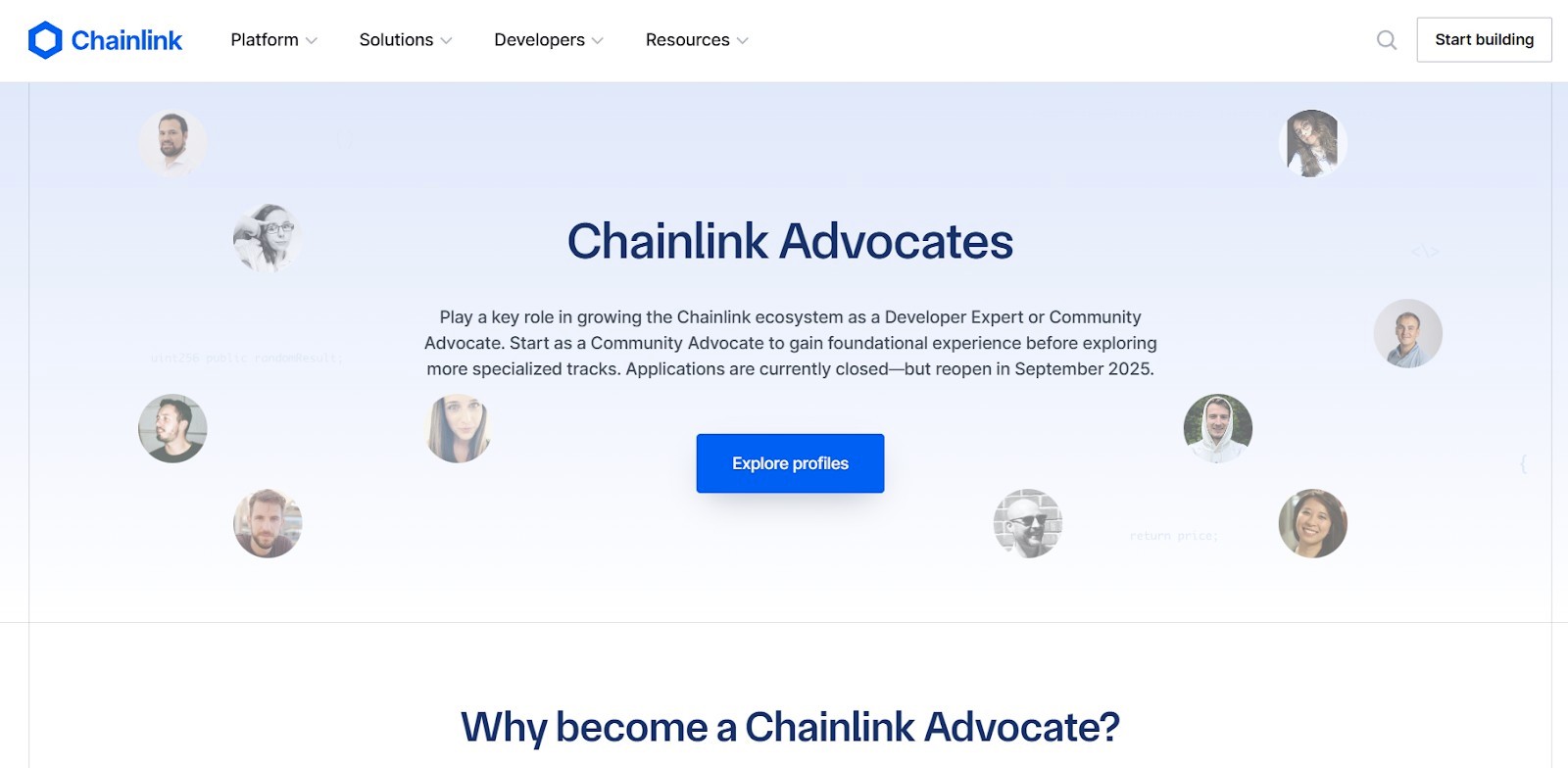 Chainlink Advocates