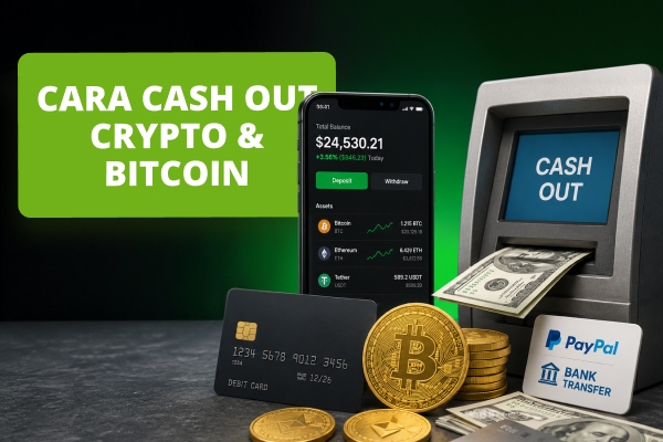 Cara Mencairkan Crypto &amp; Bitcoin di 2026