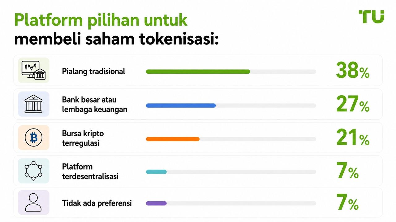 Platform pilihan untuk membeli saham ter-tokenisasi