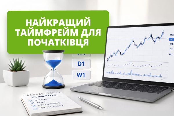 Який таймфрейм вибрати початківцю? Найкращі інтервали та критерії вибору