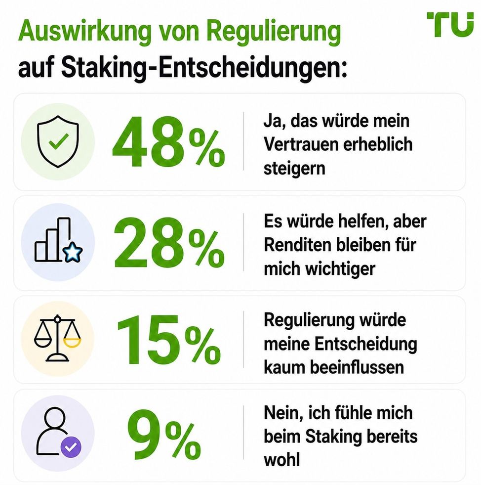 Auswirkungen der Regulierung auf Staking-Entscheidungen