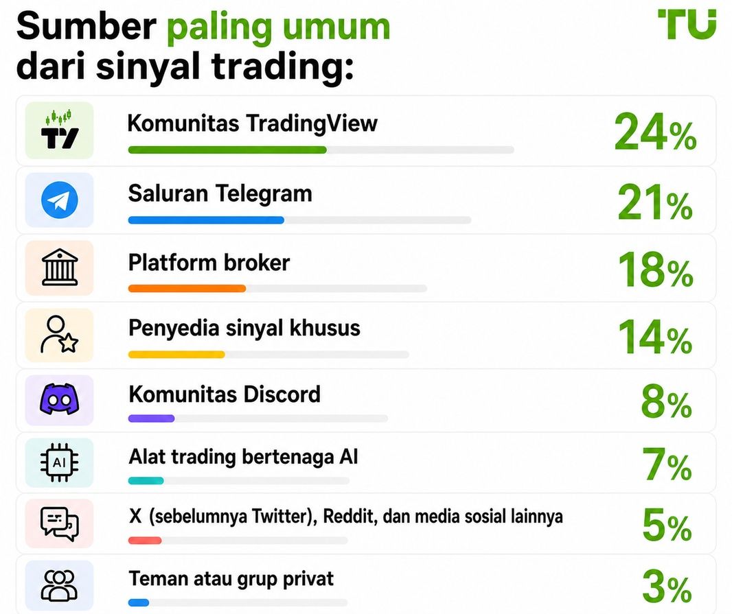 Sumber sinyal trading yang paling umum