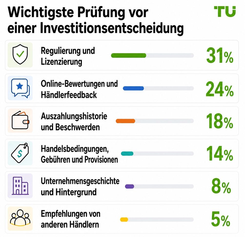 Wichtigste Prüfung vor einer Investition