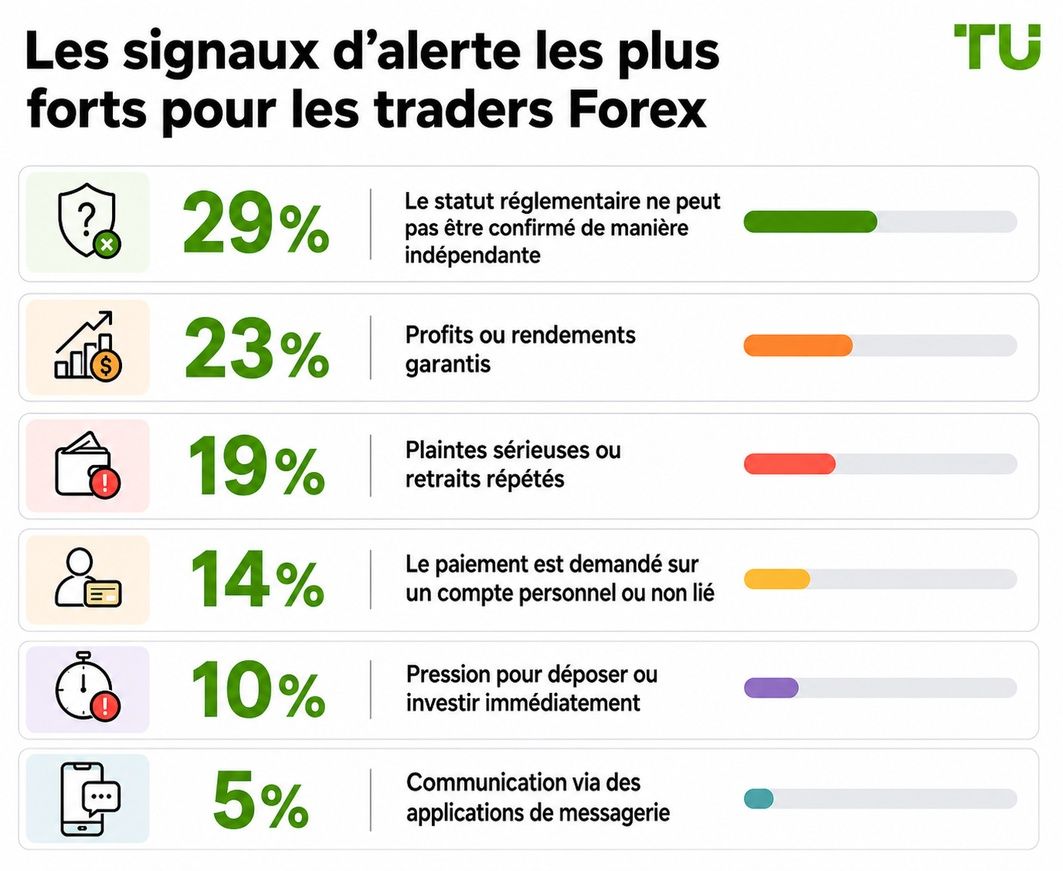 Signaux d’alerte les plus forts pour les traders Forex