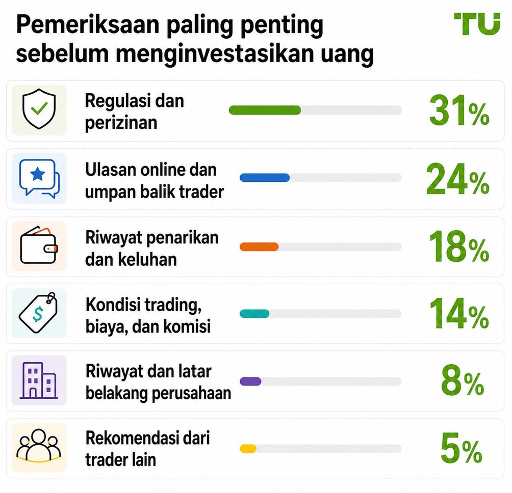 Pemeriksaan terpenting sebelum menginvestasikan dana