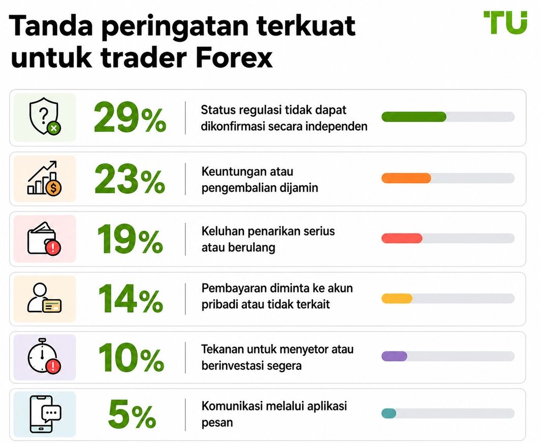 Tanda peringatan terkuat bagi trader Forex