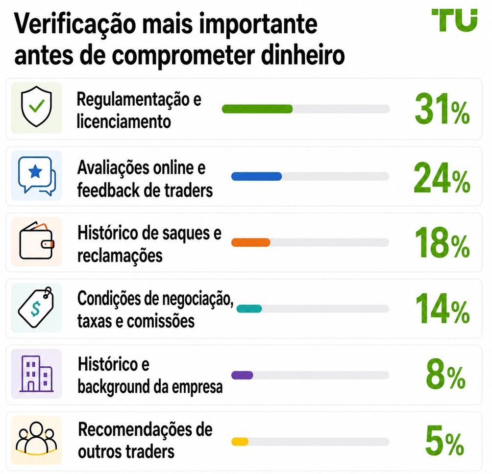 Verificação mais importante antes de investir dinheiro