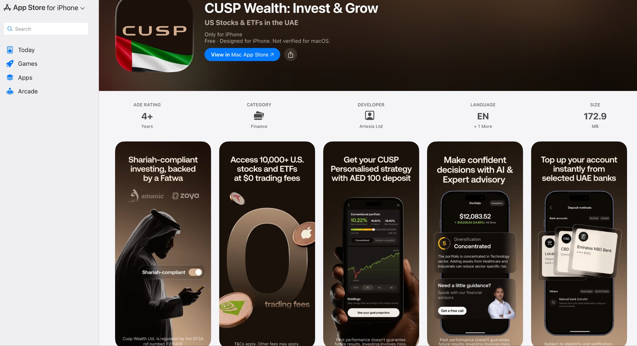 Download the CUSP Wealth App