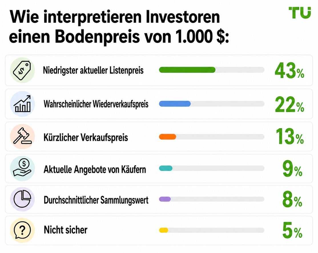 Wie Anleger einen Floor Price von 1.000 $ interpretieren