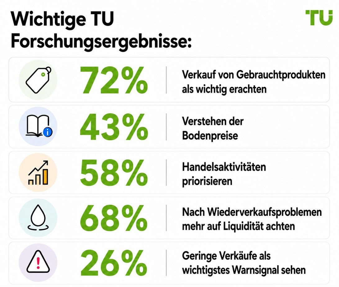Wichtige Erkenntnisse der TU Research