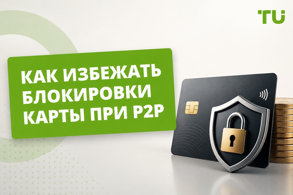 Как избежать блокировки карты при P2P торговле в Украине (2026)