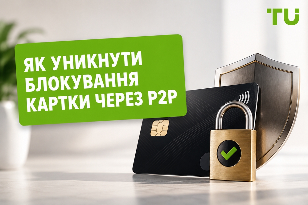 Як уникнути блокування картки під час P2P-торгівлі в Україні (2026)