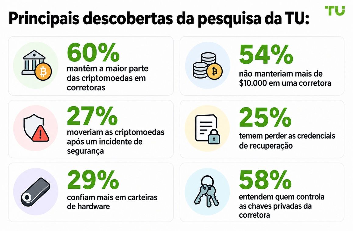 Principais conclusões da pesquisa da TU