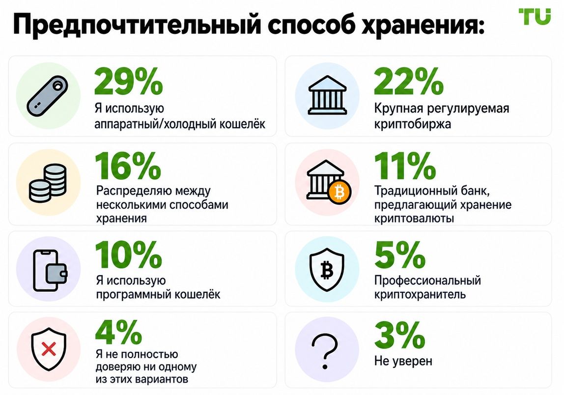 Предпочтительные способы хранения