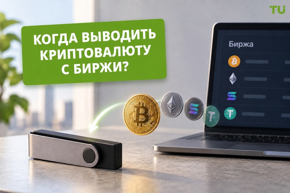 Когда стоит выводить криптовалюту с биржи? | Исследование TU