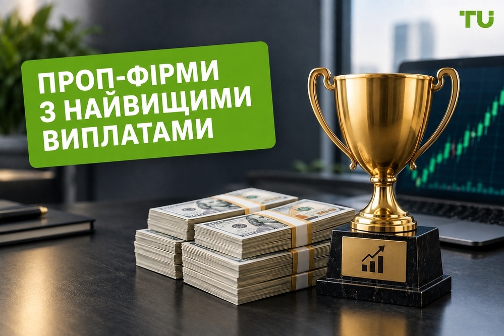 Prop-фірми з найвищими виплатами: розподіл прибутку, правила та критерії для порівняння трейдерами