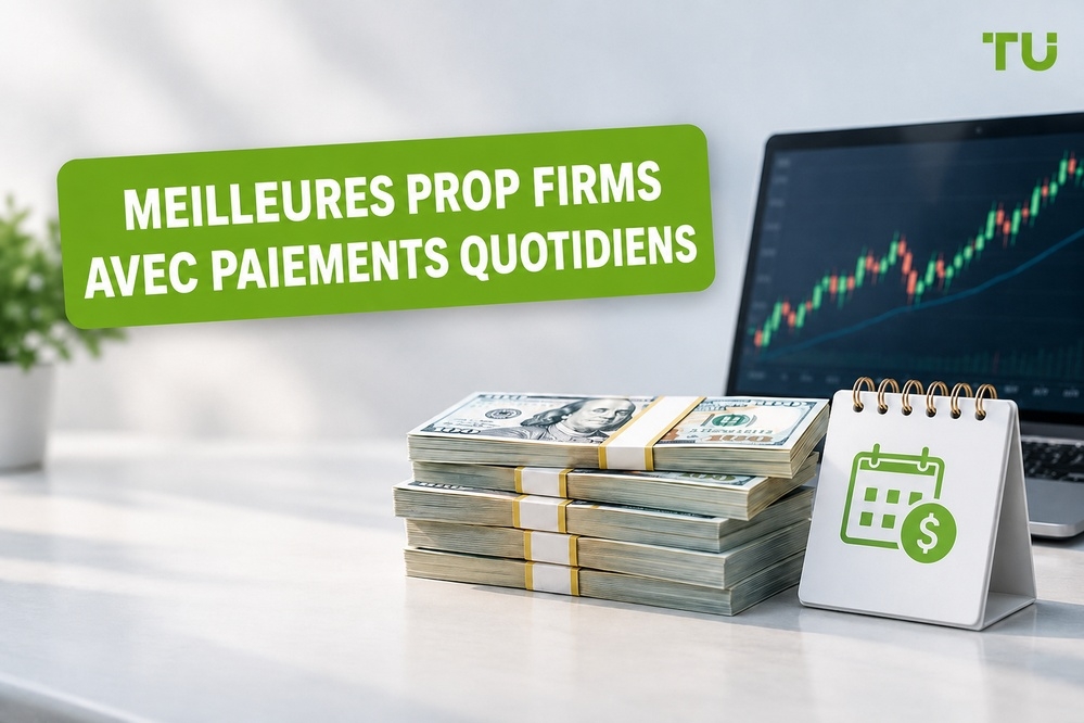 Meilleures prop firms avec paiements quotidiens : fonctionnement des retraits quotidiens