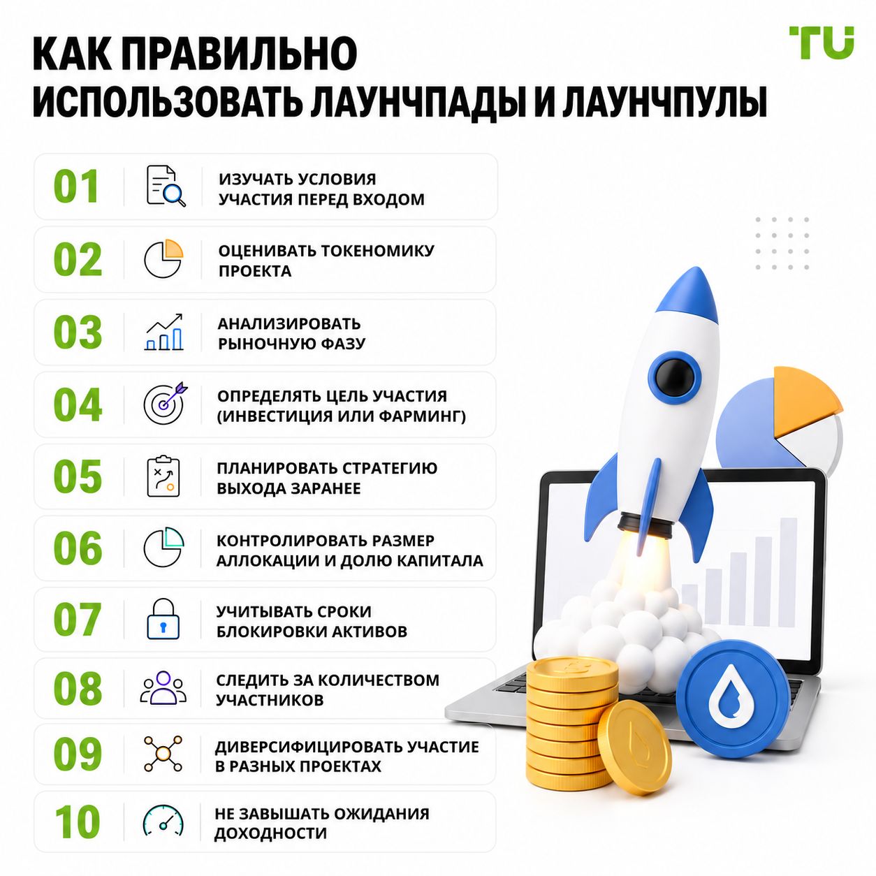 Как правильно использовать лаунчпады и лаунчпулы