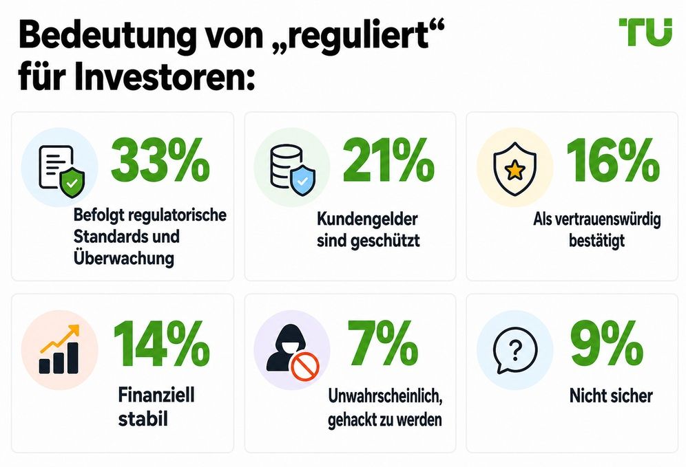 Bedeutung von „reguliert“ für Anleger