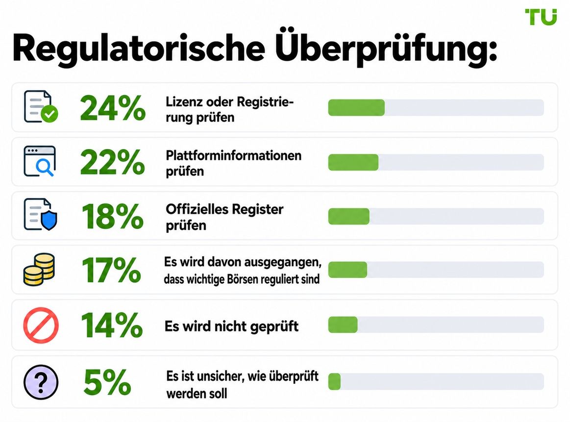 Überprüfung der Regulierung