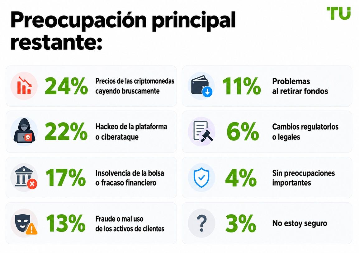 Principal preocupación restante