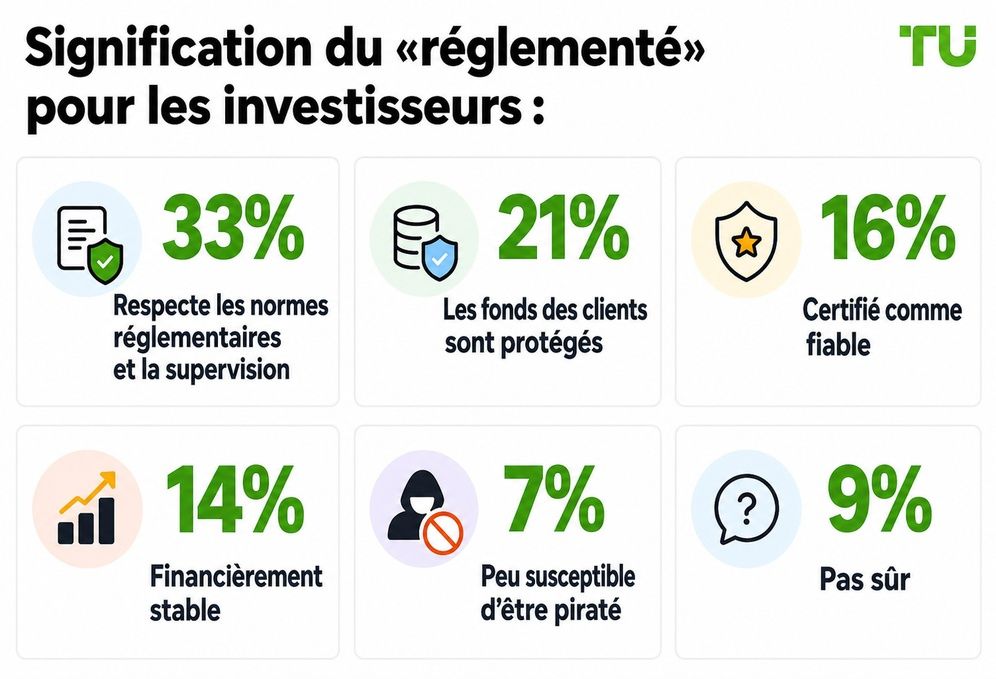 Ce que « réglementé » signifie pour les investisseurs