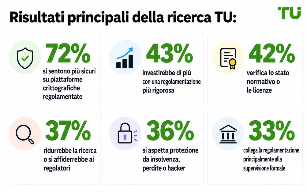 Principali risultati della ricerca TU