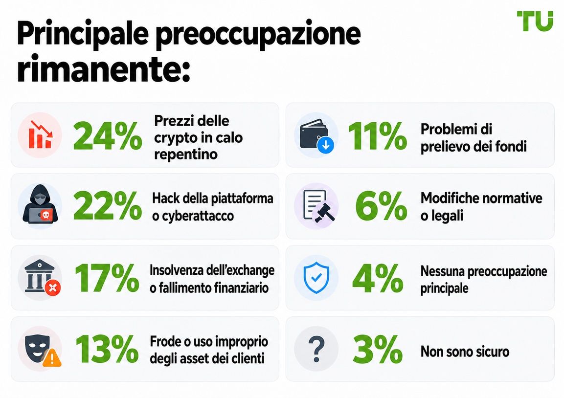 Principale preoccupazione residua