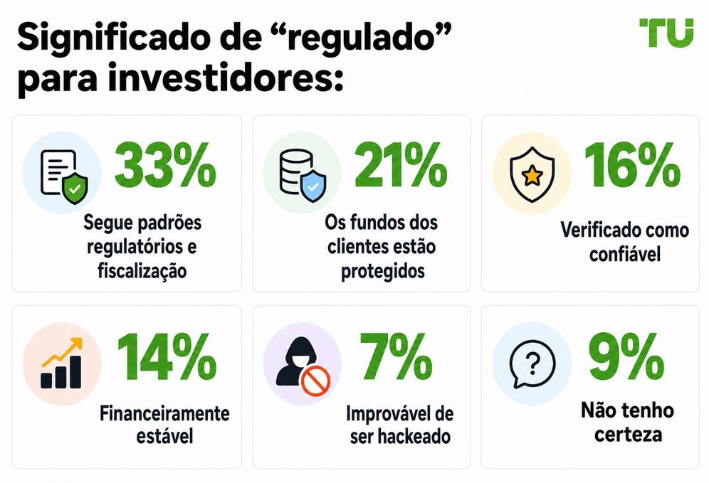 Significado de “regulamentada” para os investidores
